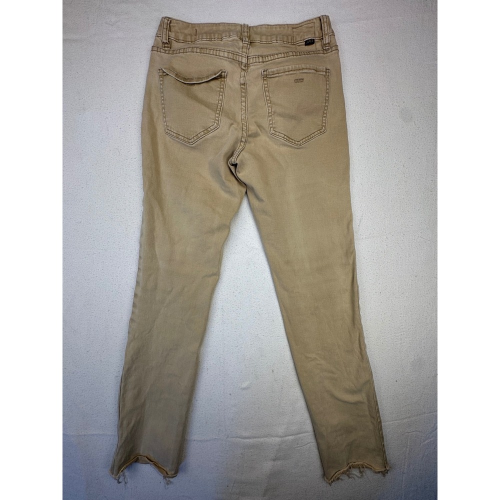 Jag Jeans Straight Leg Pants Womens 4 Tan‎ Khaki Cotton Blend JW770 - Picture 10 of 11